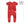 Front Opening Romper in Ruby Red | Bamboo Viscose