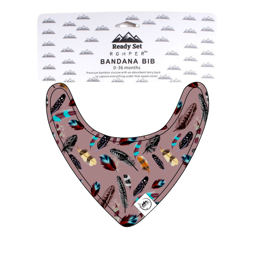 Bib in Birds of a Feather | Bamboo Viscose