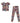 2 pc Loungewear Set in Birds of a Feather