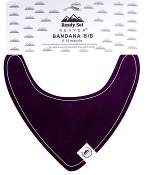 Bib in Grape | Bamboo Viscose