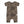 Front Opening Shortie Romper in Antlers | Bamboo Viscose