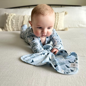 Lovey in Winter Mountains | Bamboo Viscose