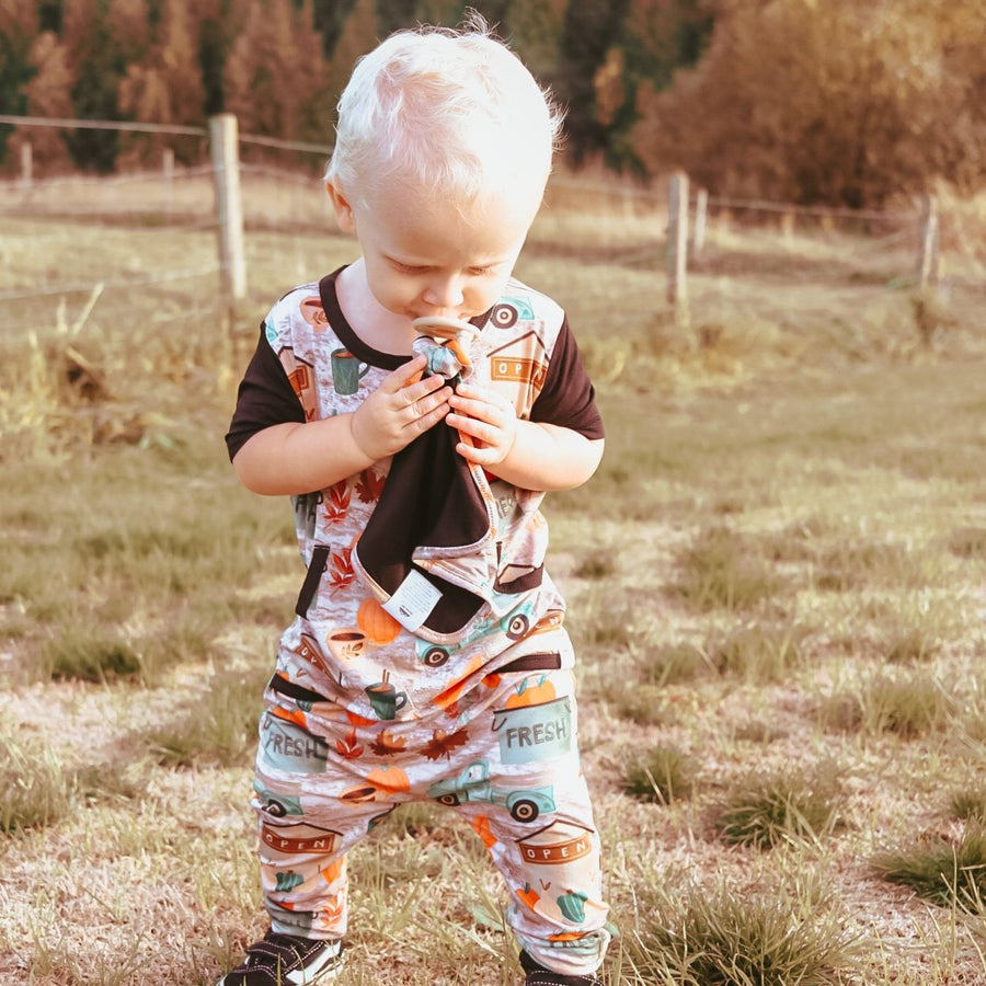 Lovey in Pumpkins and Pickups | Bamboo Viscose