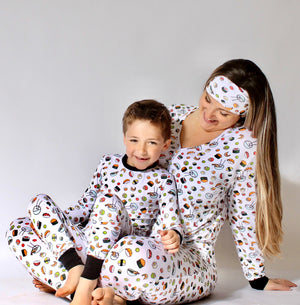 Women’s 2 pc set in Kabuki Sushi | Bamboo Viscose