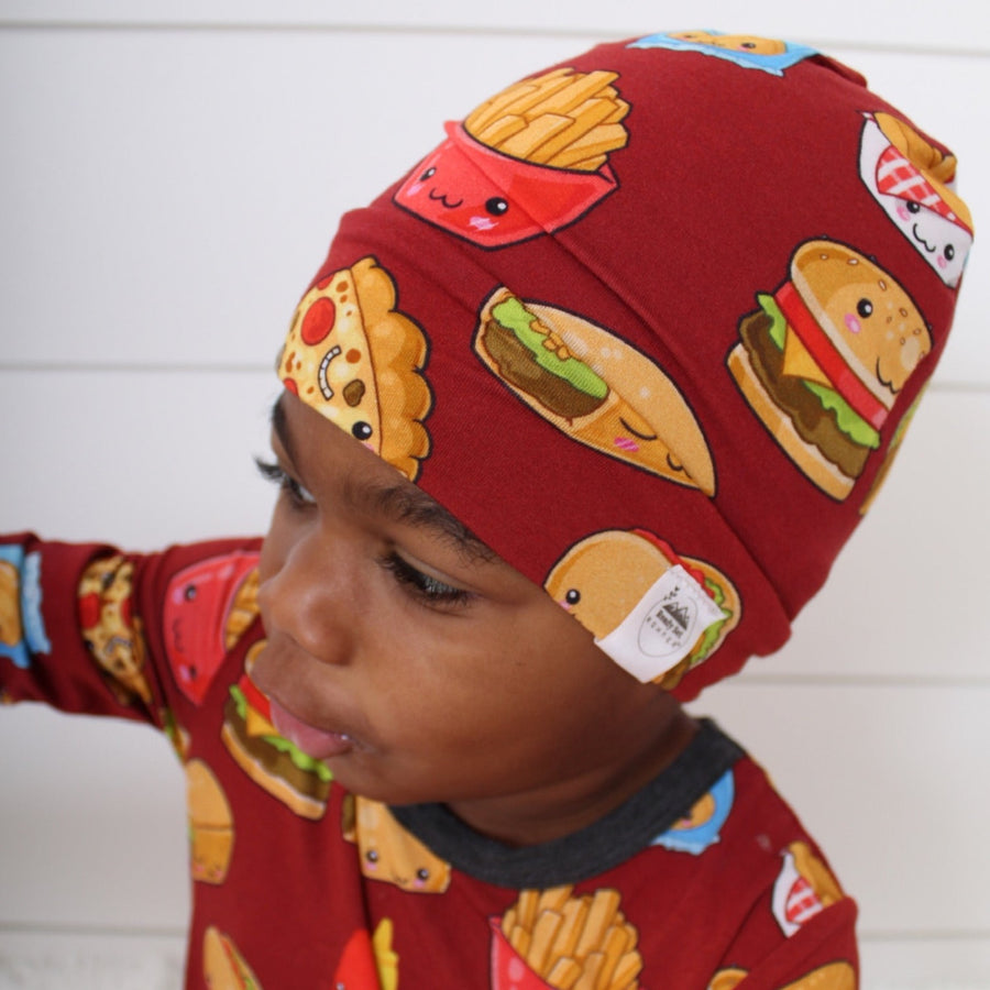 Beanie in Foodie Friends | Bamboo Viscose FINAL SALE