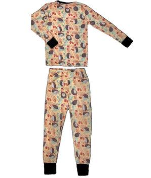 2 pc Loungewear Set in Hedgehogs | Bamboo Viscose