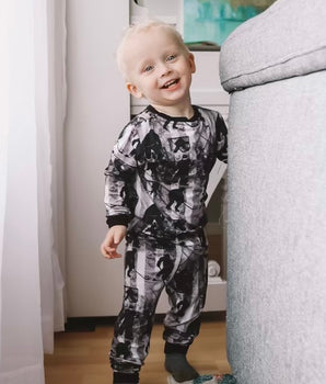 2 pc Loungewear Set in Hockey | Bamboo Viscose
