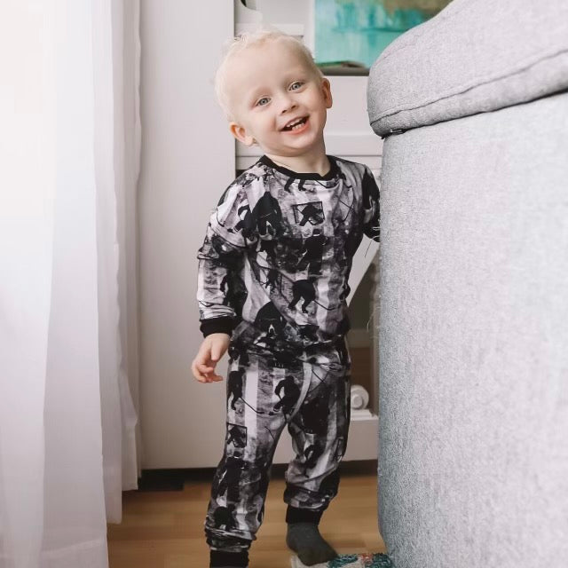 2 pc Loungewear Set in Hockey | Bamboo Viscose