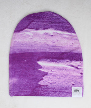 Beanie in Purple Frosting