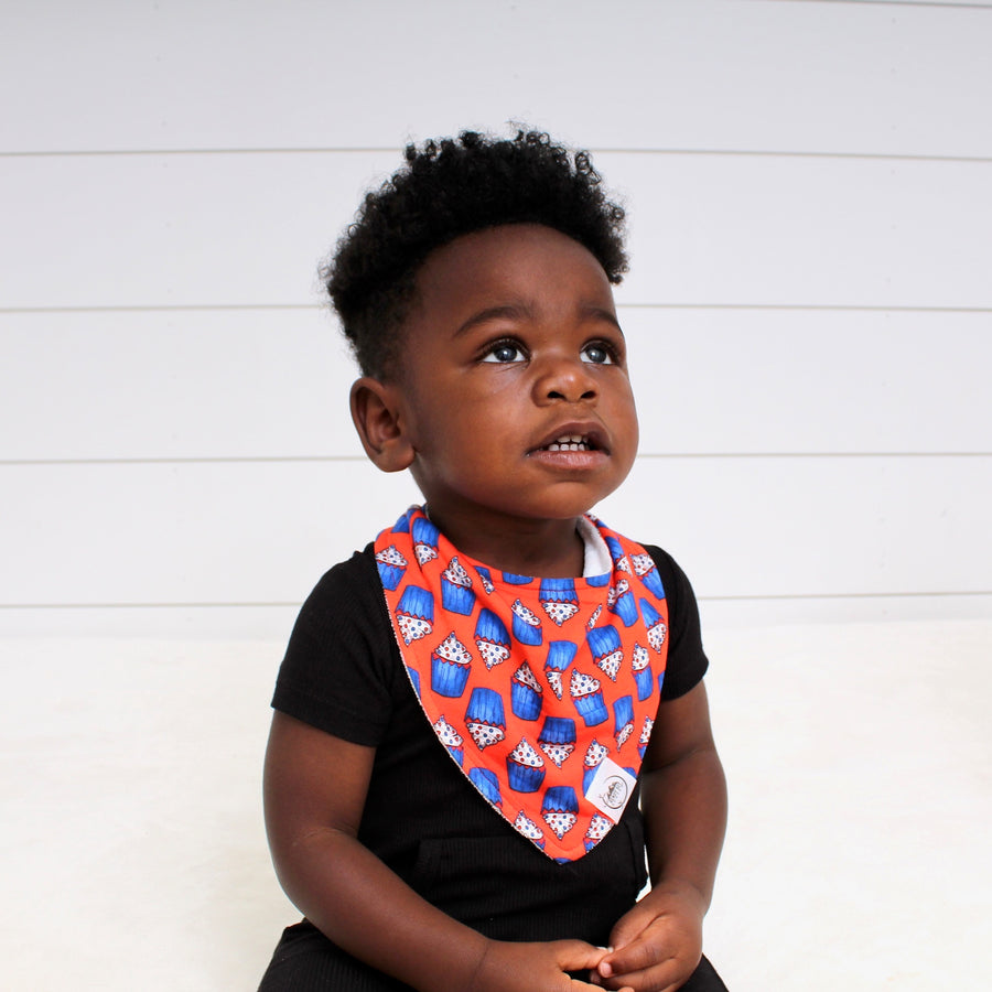 Bib in Cupcakes | Bamboo Viscose