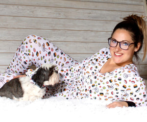 Women’s 2 pc set in Kabuki Sushi | Bamboo Viscose