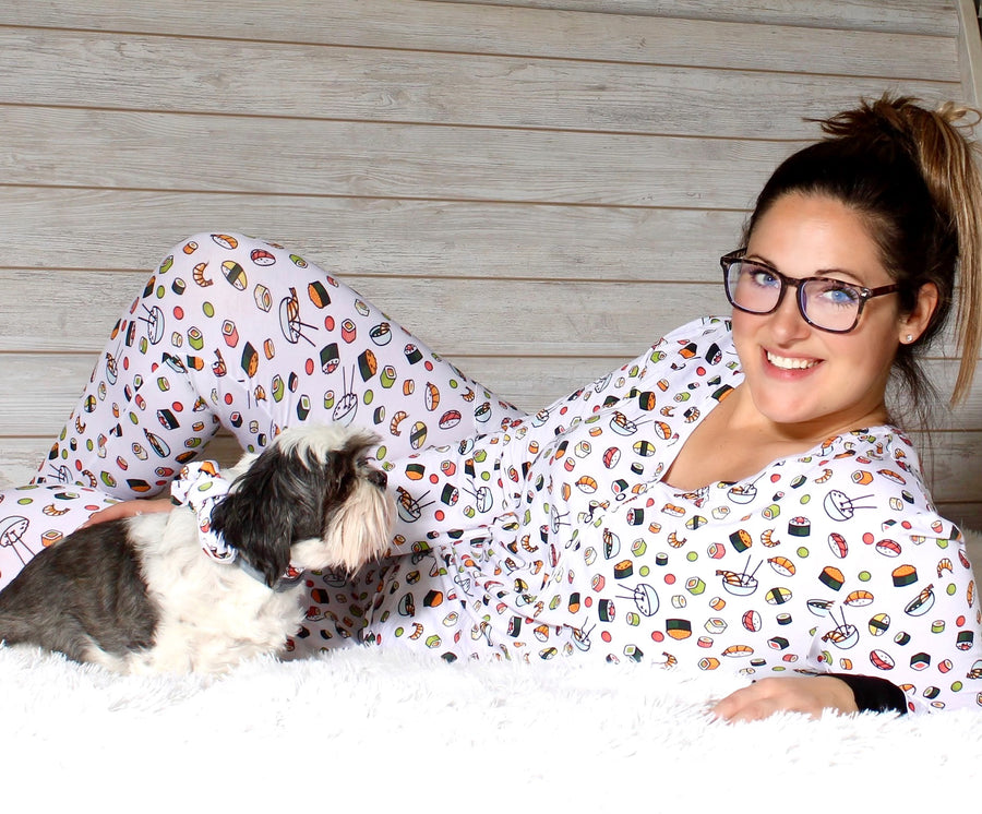 Women’s 2 pc set in Kabuki Sushi | Bamboo Viscose