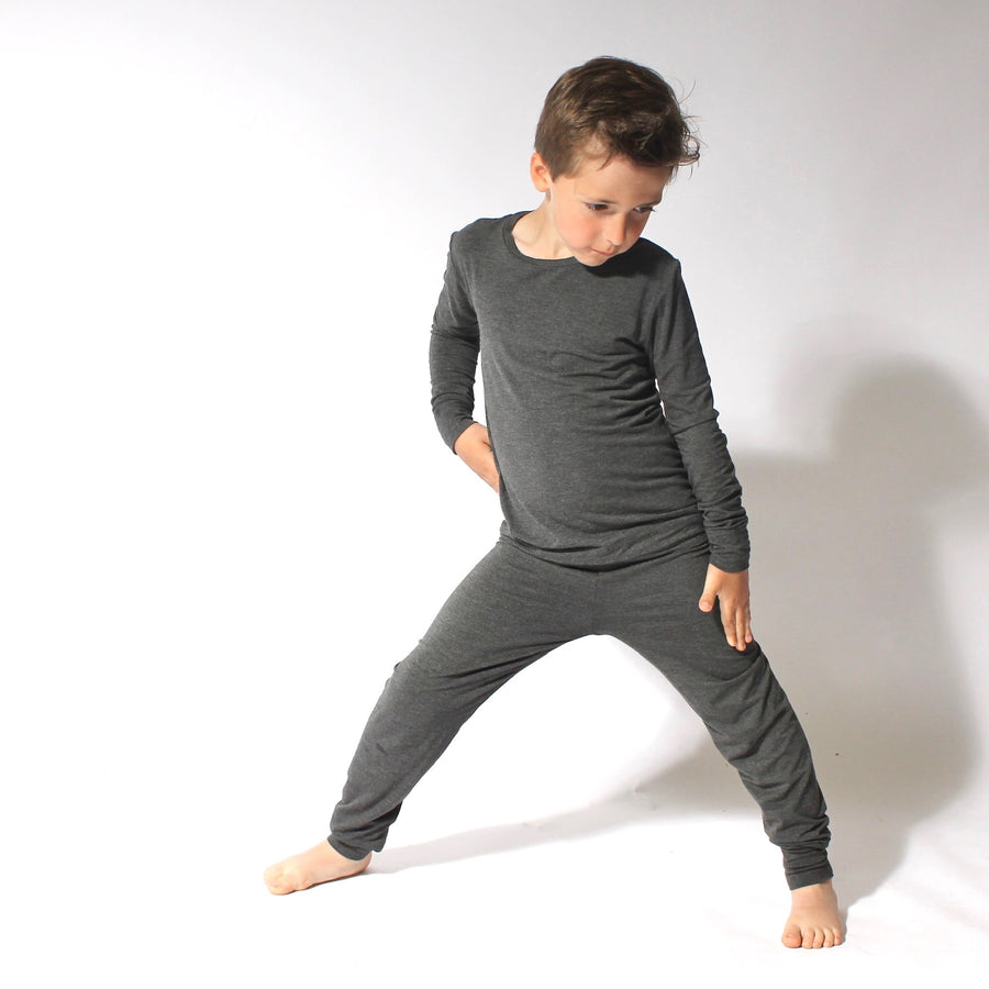 2 pc Loungewear Set in London Fog | Bamboo Viscose