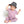 Front Opening Romper in Blushing Lilac | Bamboo Viscose