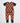 Front Opening Romper in Smell the Roses
