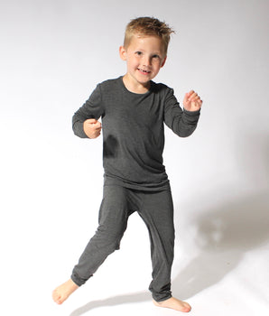 2 pc Loungewear Set in London Fog | Bamboo Viscose